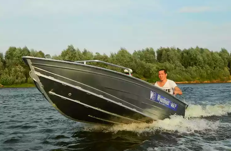 Алюминиевая лодка Wyatboat-460 P в Нижнекамске