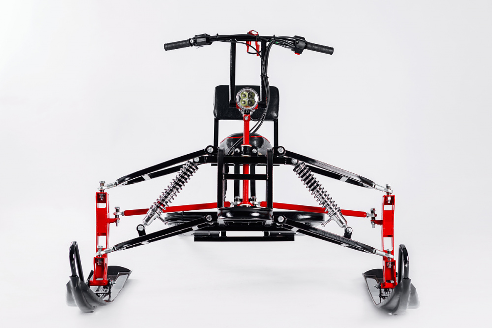 Лыжный модуль IKUDZO с подогревом ручек пластиковые лыжи в Нижнекамске