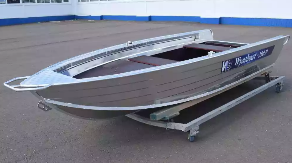 Алюминиевая лодка Wyatboat-390Р Fish в Нижнекамске