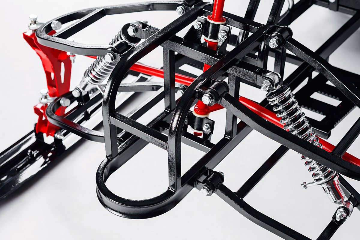 Лыжный модуль IKUDZO с подогревом ручек пластиковые лыжи в Нижнекамске