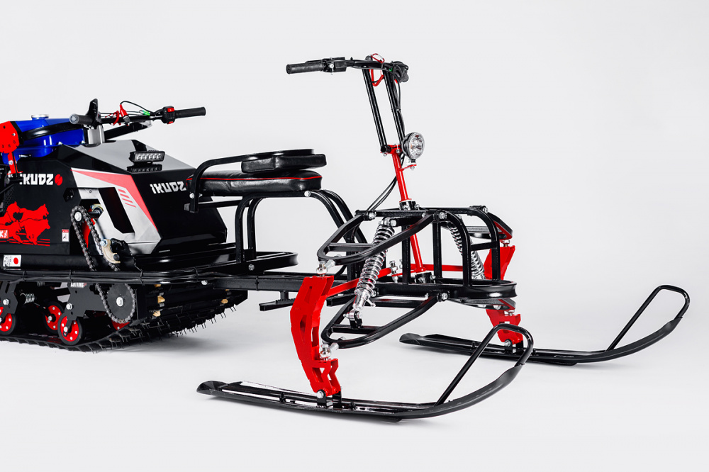 Лыжный модуль IKUDZO TERRAIN с подогревом ручек металлические лыжи в Нижнекамске