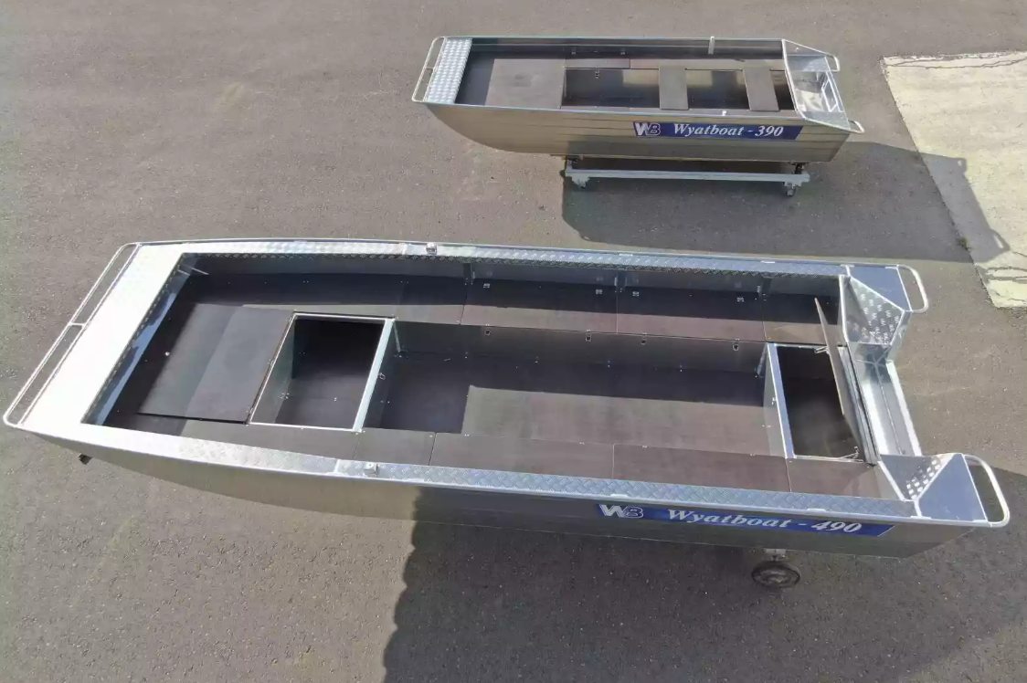 Алюминиевая лодка Wyatboat-490 Jonboat в Нижнекамске