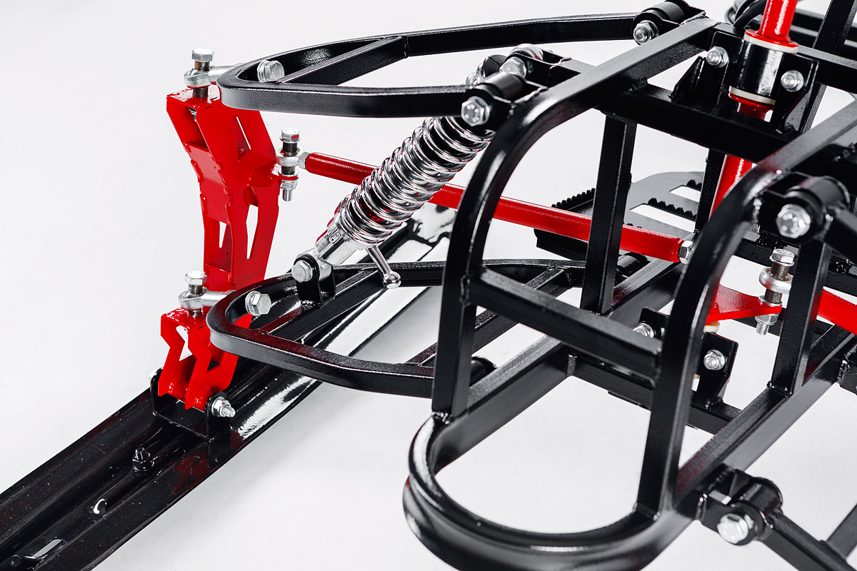 Лыжный модуль IKUDZO с подогревом ручек пластиковые лыжи в Нижнекамске