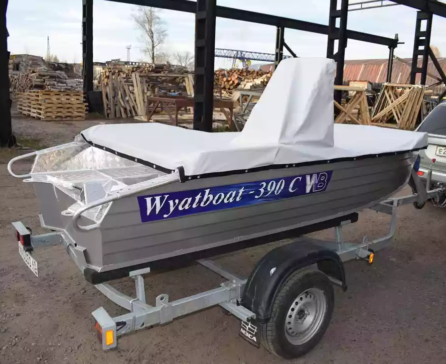 Алюминиевая лодка Wyatboat-390 C в Нижнекамске