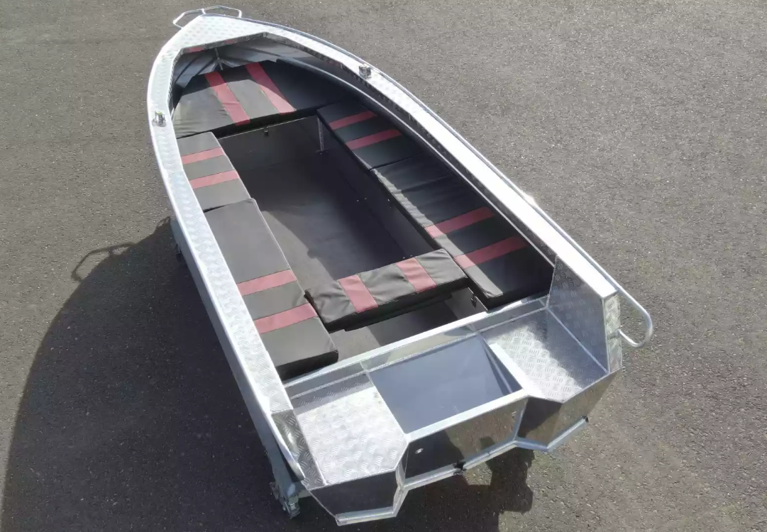 Алюминиевая лодка Wyatboat-390РМ увеличенный борт в Нижнекамске