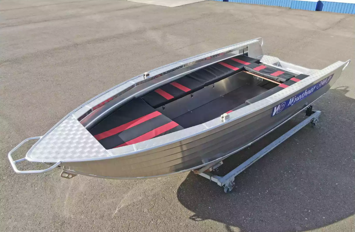 Алюминиевая лодка Wyatboat-390РМ увеличенный борт в Нижнекамске