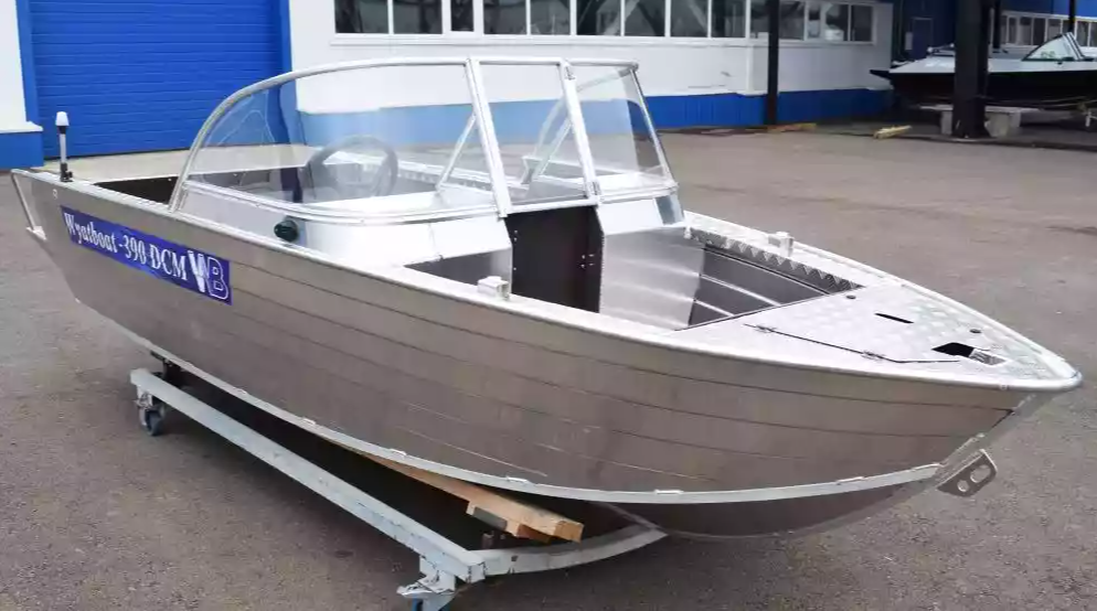 Алюминиевая лодка Wyatboat-390 DCM Увеличенный борт в Нижнекамске