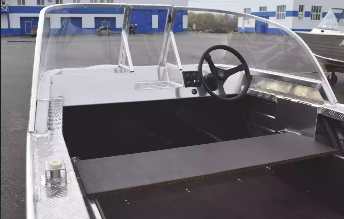 Алюминиевая лодка Wyatboat-390 Pro в Нижнекамске