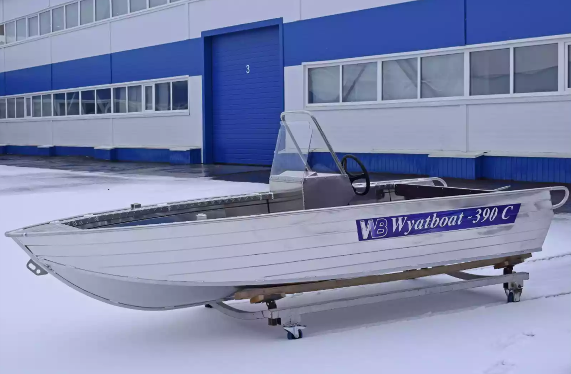Алюминиевая лодка Wyatboat-390 C в Нижнекамске