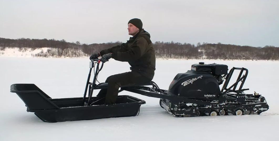 Мотобуксировщик Тофалар 500 с модулем Толкач в Нижнекамске