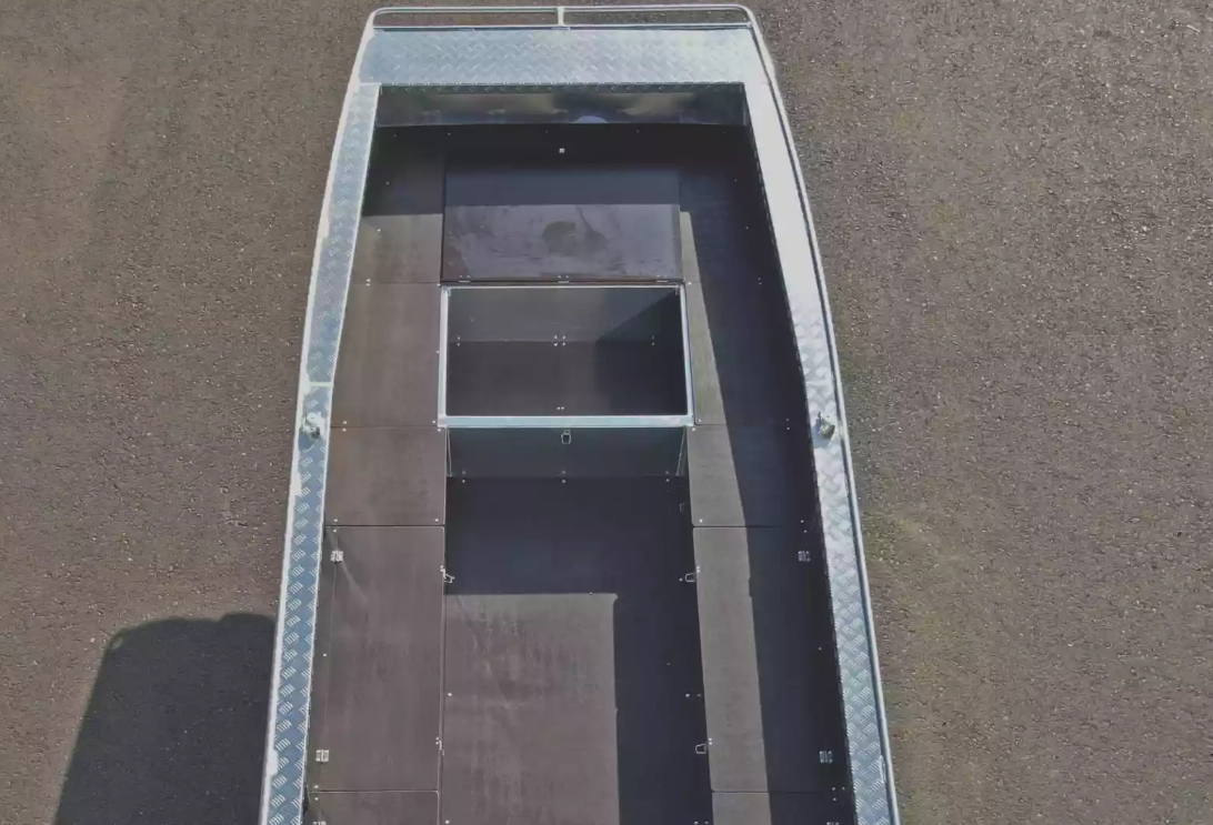 Алюминиевая лодка Wyatboat-490 Jonboat в Нижнекамске