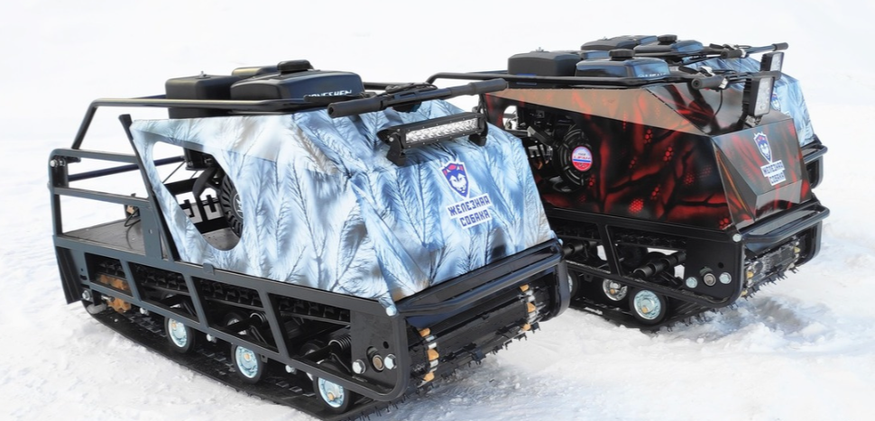 Мотобуксировщик Irondog (Железная собака) M500 9 Камуфляж Охотник в Нижнекамске