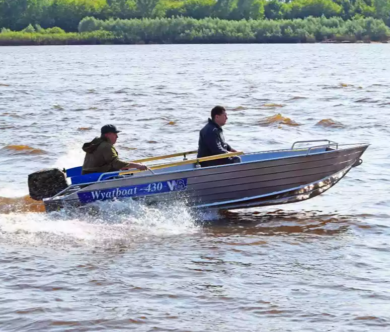 Алюминиевая лодка  Wyatboat-430М в Нижнекамске
