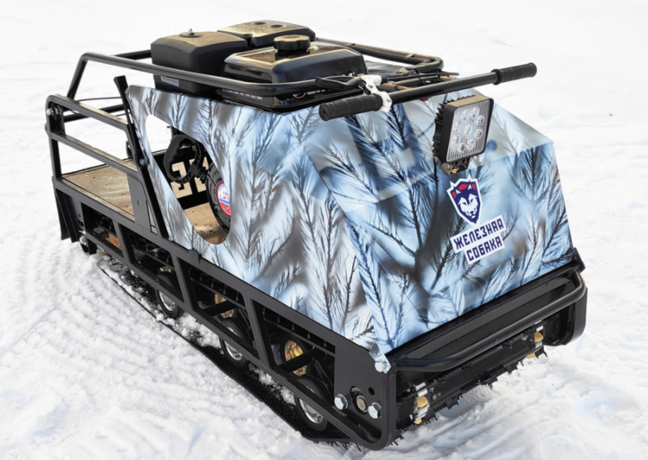 Мотобуксировщик Irondog (Железная собака) M500 9 Камуфляж Охотник в Нижнекамске