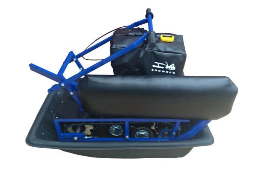 Мини-мотобуксировщик Альбатрос-М с фарой в Нижнекамске