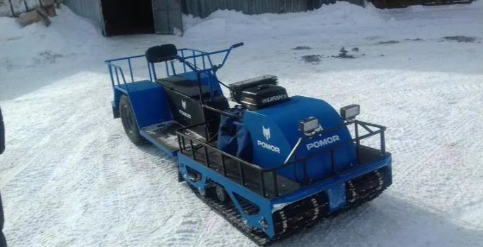 Мотобуксировщик POMOR X-2 K18 в Нижнекамске
