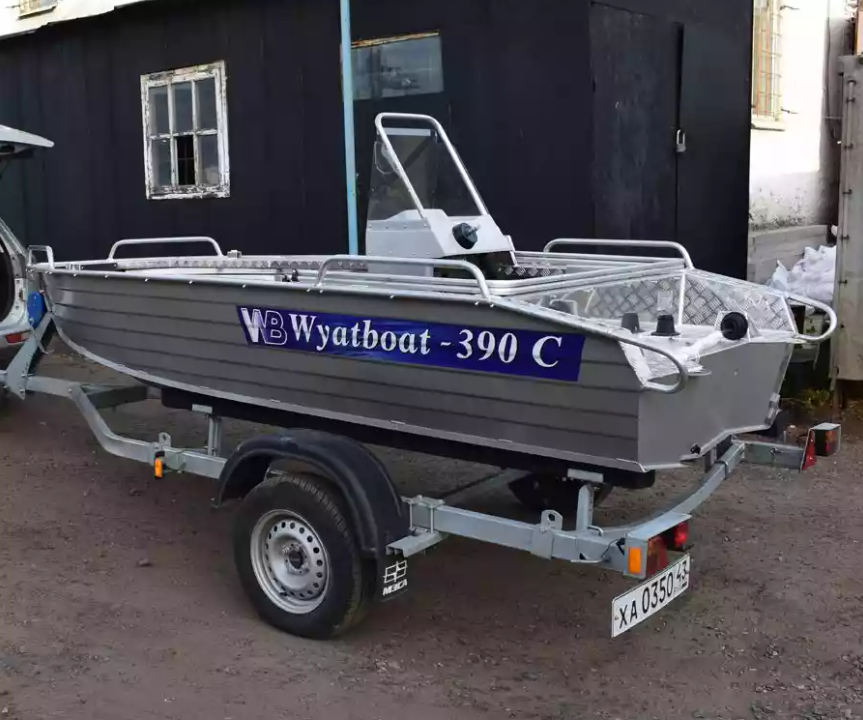 Алюминиевая лодка Wyatboat-390 C в Нижнекамске