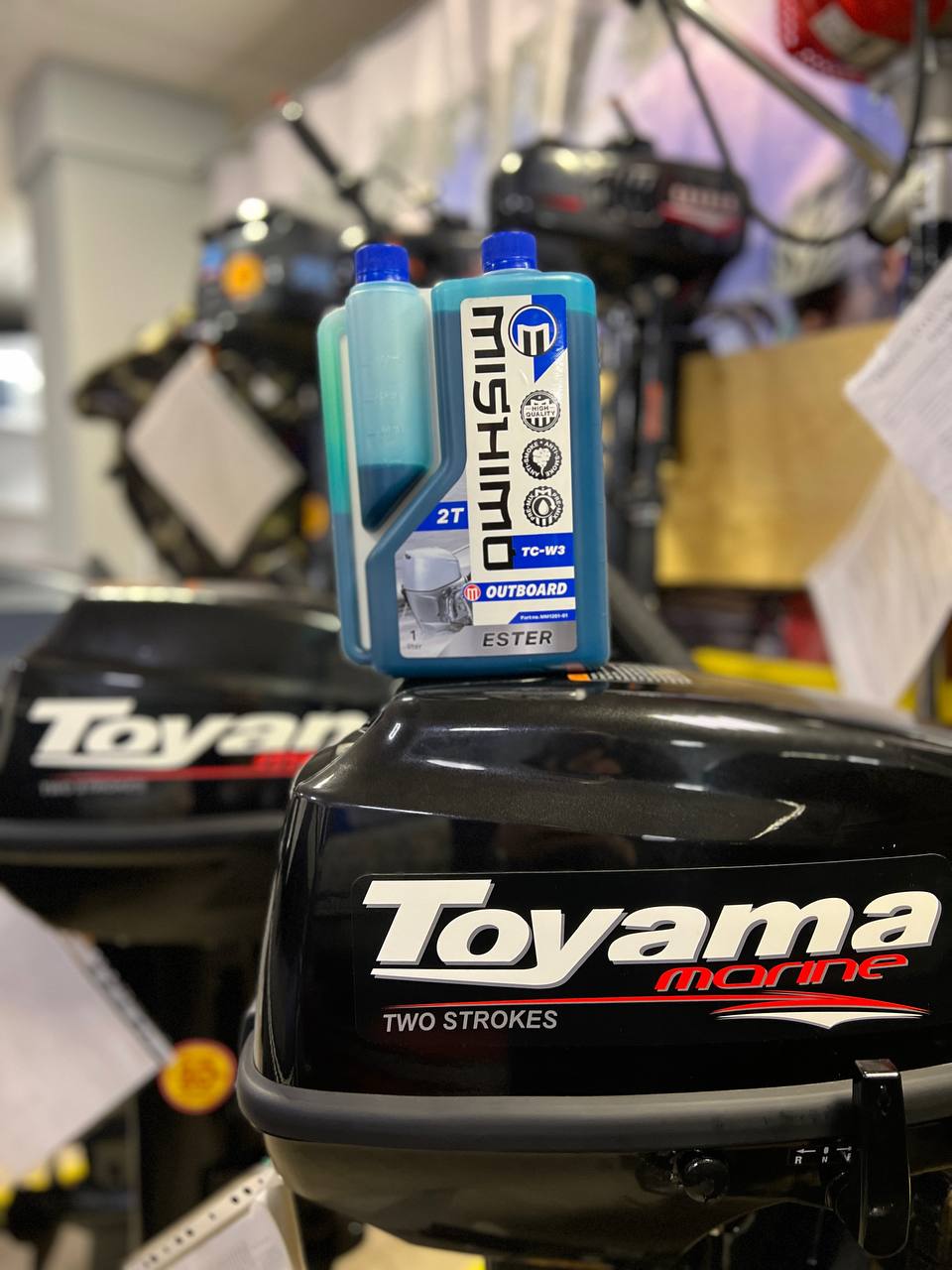 Масло MISHIMO 2T OUTBOARD (ESTER) полусинтетика 1 л в Нижнекамске