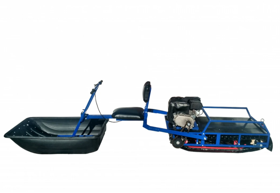 Мотобуксировщик толкач Альбатрос-XL8 с модулем. С фарой, тележки в Нижнекамске