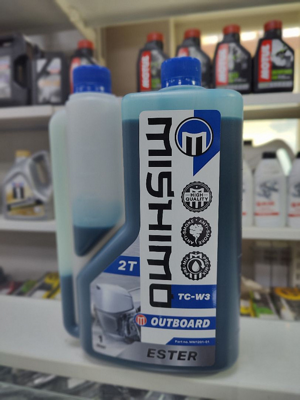 Масло MISHIMO 2T OUTBOARD (ESTER) полусинтетика 1 л в Нижнекамске