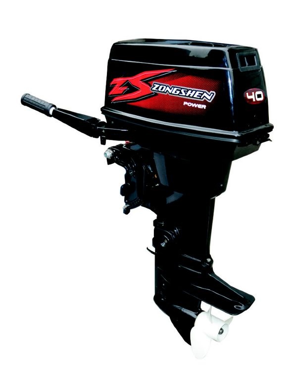 Лодочный мотор Zongshen T40 (+руль+пульт) в Нижнекамске