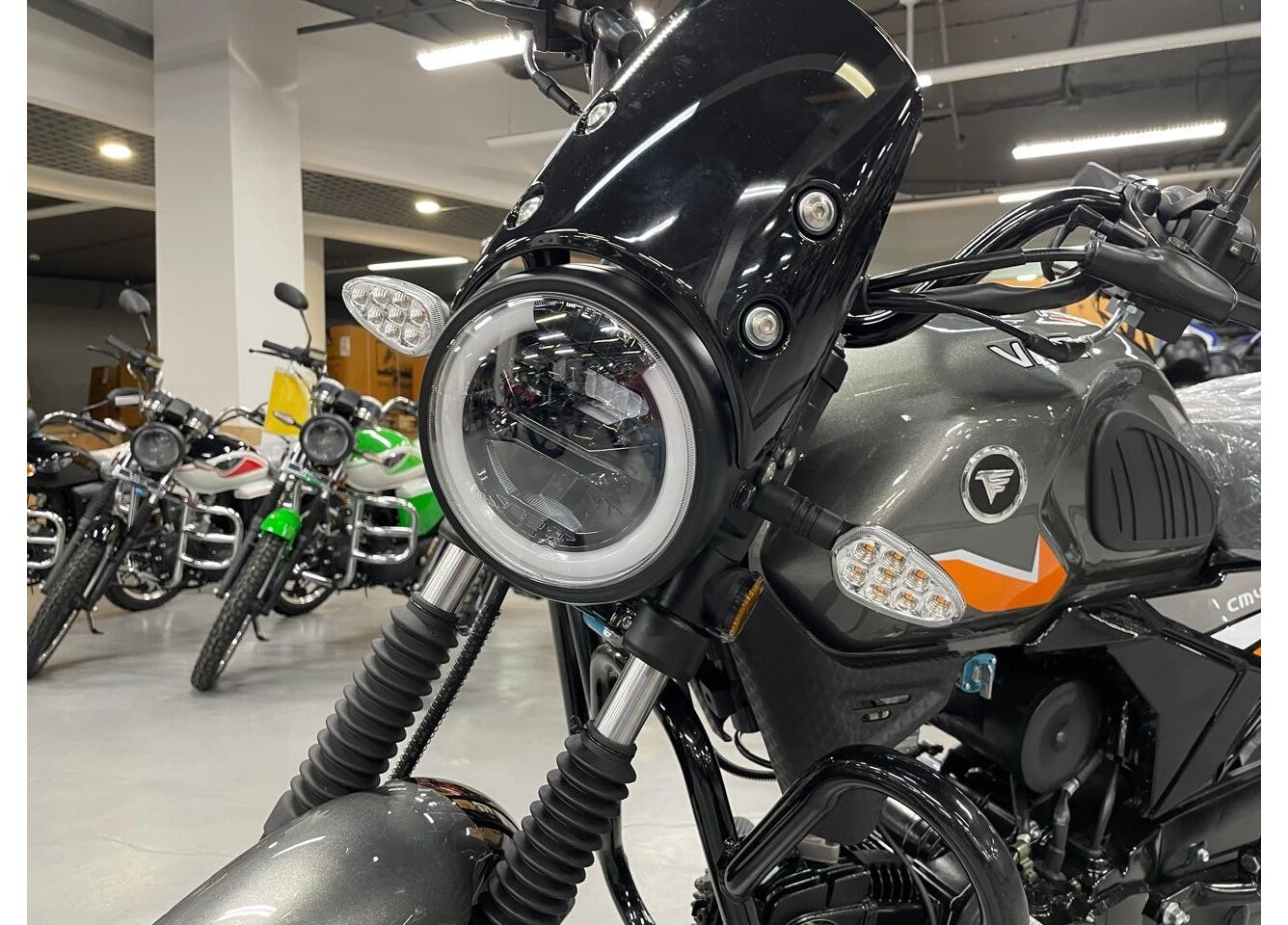 Мопед VMC NOVA 49сс (125сс) Led Full, дисковый тормоз, RKB RATO с баланс. валом, сигнализация в Нижнекамске