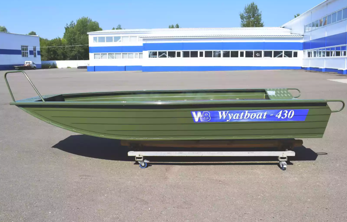 Алюминиевая лодка  Wyatboat-430 Master Fish в Нижнекамске