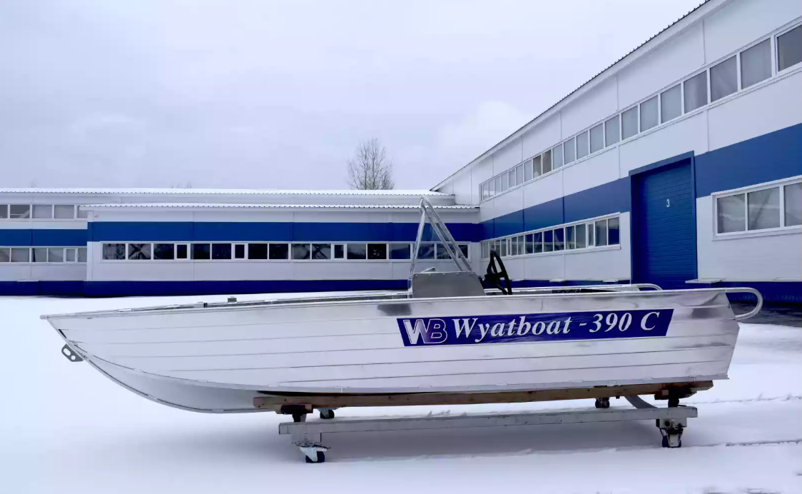 Алюминиевая лодка Wyatboat-390 C в Нижнекамске