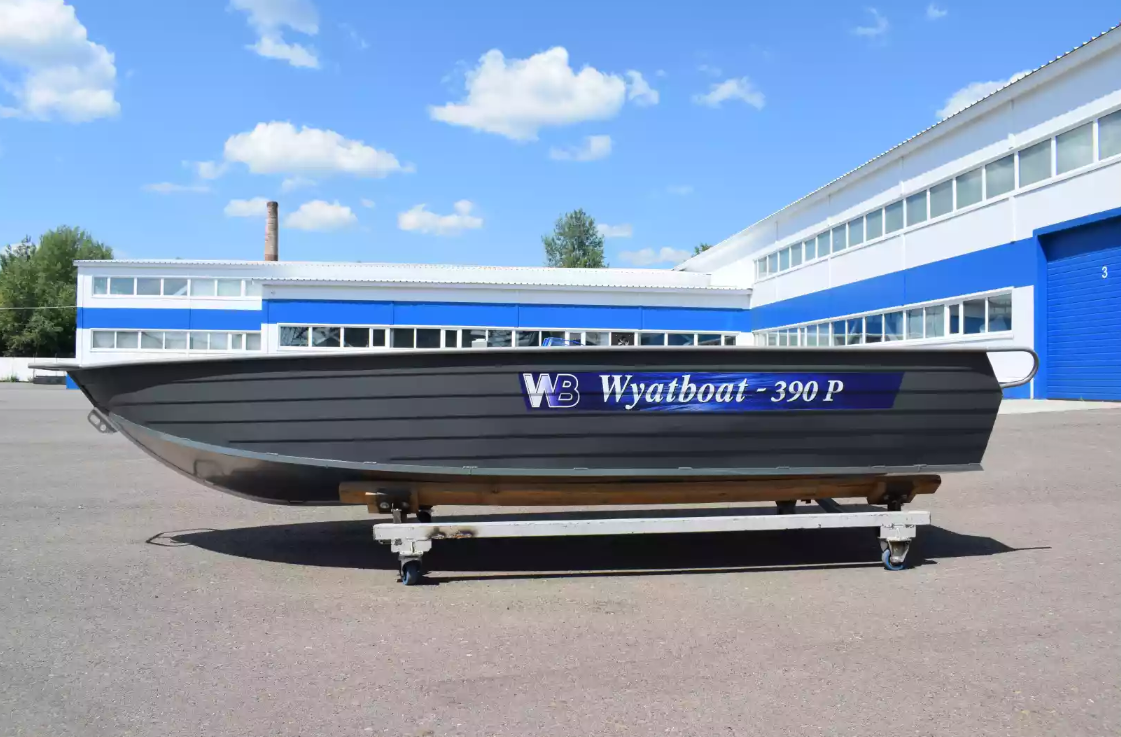 Алюминиевая лодка Wyatboat-390Р Fish в Нижнекамске