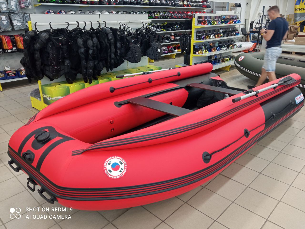 Лодка MISHIMO RIVER FJET PRO 430  под водомет в Нижнекамске