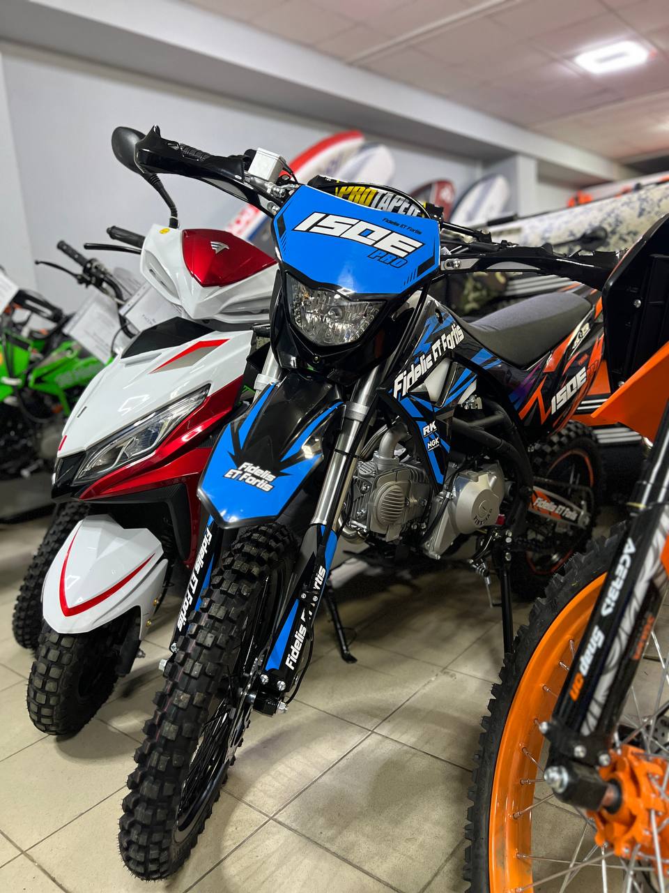 Мотоцикл (питбайк) PROMAX FIDET (ФАЙДЕТ) 190E PRO 17/14 в Нижнекамске