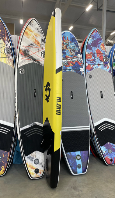 SUP ДОСКА-КАЯК 2 В 1 RAIDEX ALOHA YELLO 10.6’ (320СМ) в Нижнекамске