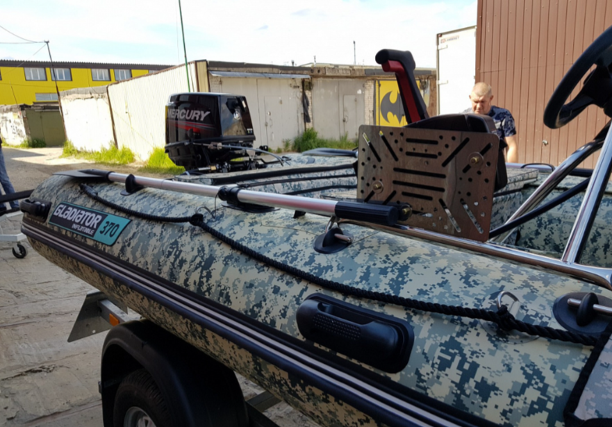 НАДУВНАЯ ЛОДКА GLADIATOR C370AL в Нижнекамске