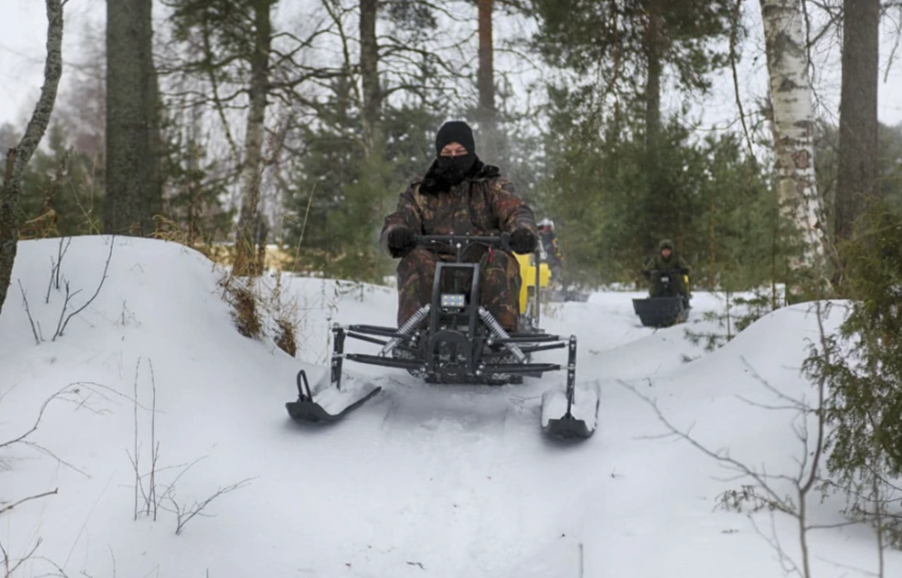 Мотобуксировщик РЫБАК PK 15 л.с. (короткая база 1230мм) в Нижнекамске