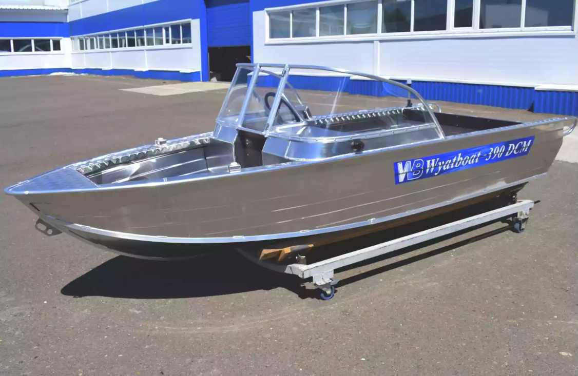 Алюминиевая лодка Wyatboat-390 DCM в Нижнекамске