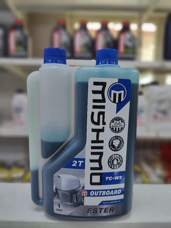 Масло MISHIMO 2T OUTBOARD (ESTER) полусинтетика 1 л в Нижнекамске