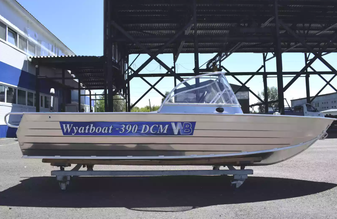 Алюминиевая лодка Wyatboat-390 DCM в Нижнекамске
