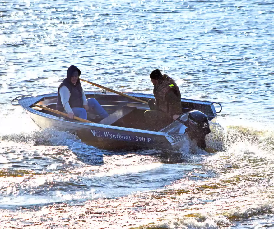 Алюминиевая лодка Wyatboat-390 P в Нижнекамске