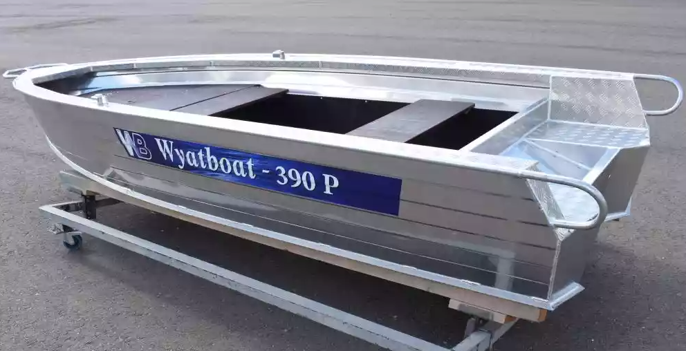 Алюминиевая лодка Wyatboat-390Р Fish в Нижнекамске