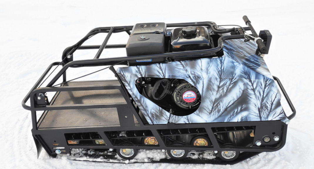 Мотобуксировщик Irondog (Железная собака) M500 9 Камуфляж Охотник в Нижнекамске