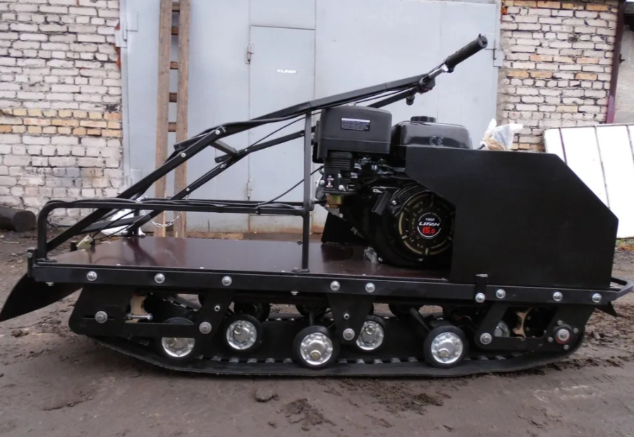 Мотобуксировщик AhtaR Зима 9 л/с с вариатором в Нижнекамске