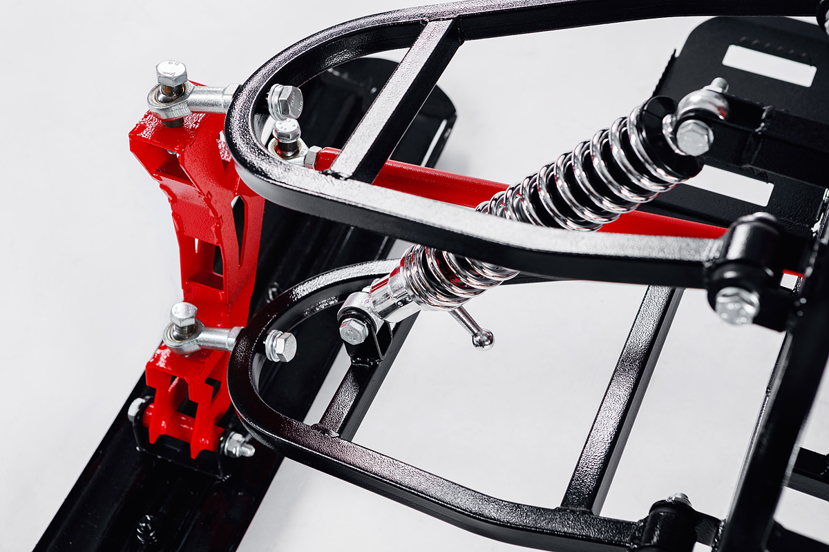 Лыжный модуль IKUDZO с подогревом ручек пластиковые лыжи в Нижнекамске