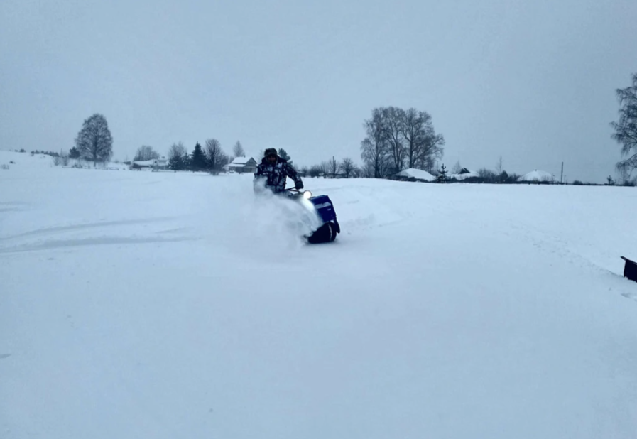 Мотобуксировщик Альбатрос-XLV 9 мини, тележки, 1250 мм в Нижнекамске