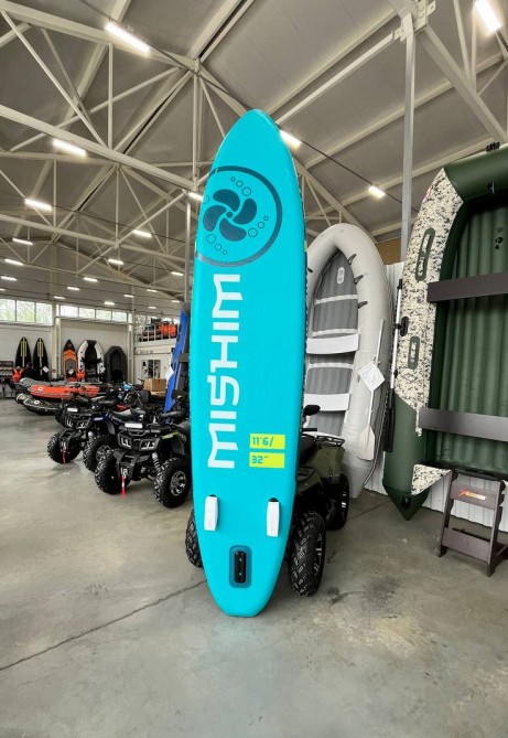 SUP (САП) Доска MISHIMO PRO-MAX Light Teal 11’ (335см) в Нижнекамске