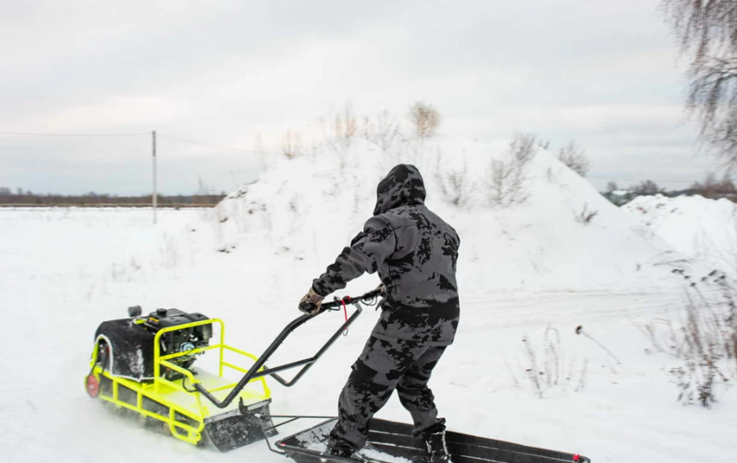 Мотобуксировщик Бурлак ХОЗЯИН-1 (капот металл) в Нижнекамске