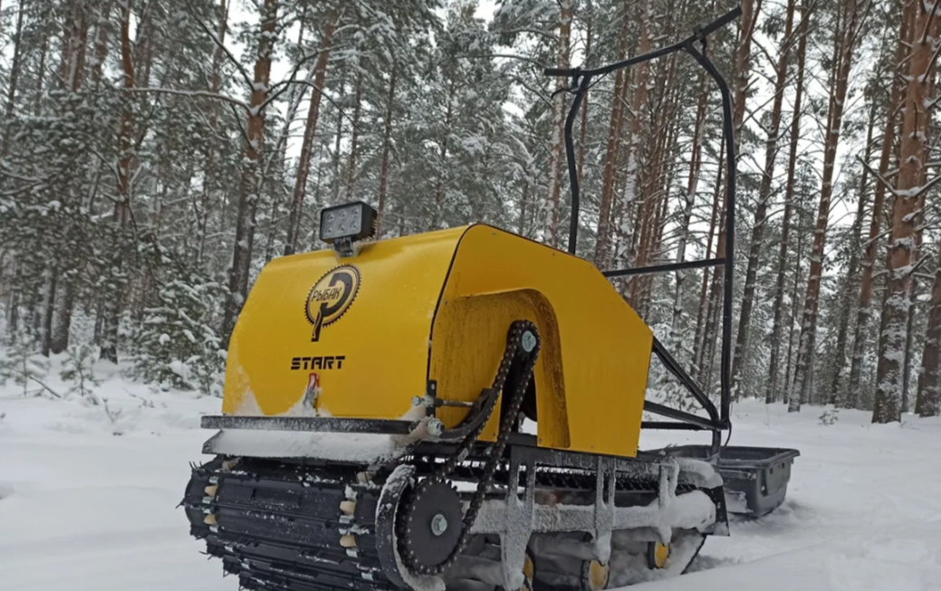 Мотобуксировщик РЫБАК СТАРТ Lifan 15 л.с. (металлический капот) в Нижнекамске