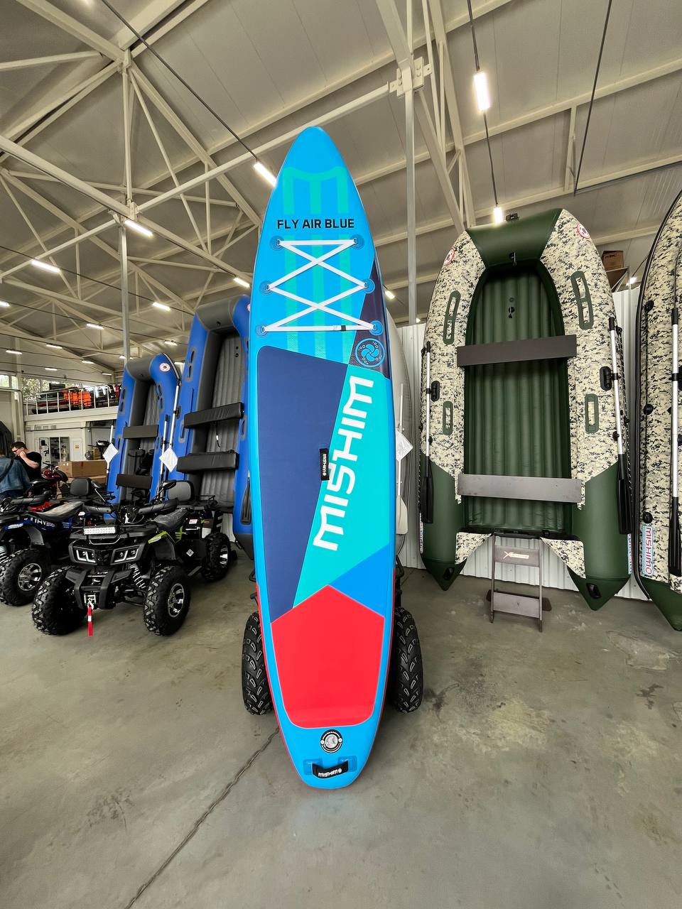 SUP (САП) Доска MISHIMO FLY AIR BLUE 10,8’ (330см) в Нижнекамске