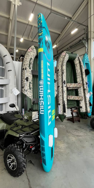 SUP (САП) Доска MISHIMO PRO-MAX Light Teal 11’ (335см) в Нижнекамске