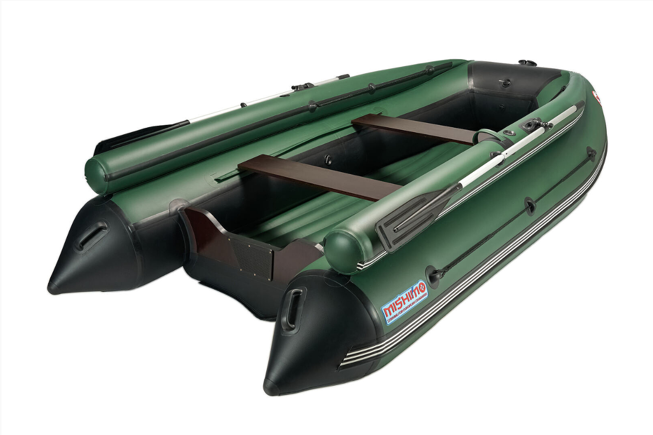 КОМПЛЕКТ ЛОДКА MISHIMO FAMILY LITE 370 + МОТОР 9,9 (15) Л.С. в Нижнекамске