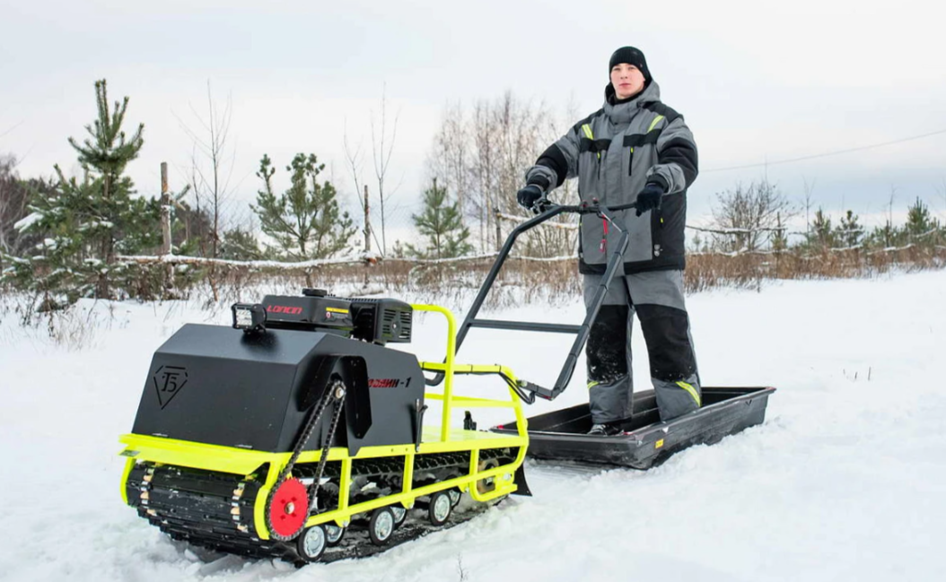 Мотобуксировщик Бурлак ХОЗЯИН-1 (капот металл) в Нижнекамске